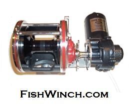 fish winch electric fishing reel drive new in box fits