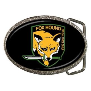 new fox hound metal gear solid custom belt buckle