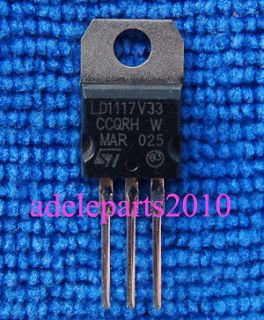 10pcs ld1117v33 linear voltage regulator 3 3v 800ma to 220