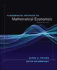 Fundamental Methods of Mathematical Economics by Alpha C. Chiang and 