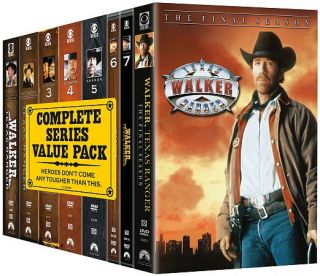 Walker, Texas Ranger The Complete Series DVD, 2010, 51 Disc Set