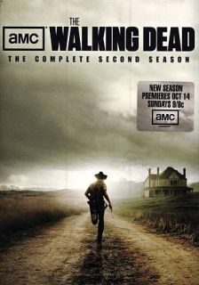 The Walking Dead The Complete Second Season DVD, 2012, 4 Disc Set 