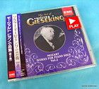 WALTER GIESEKING Mozart Piano Solo V.2 CD *Japan EMI TOCE 11558 