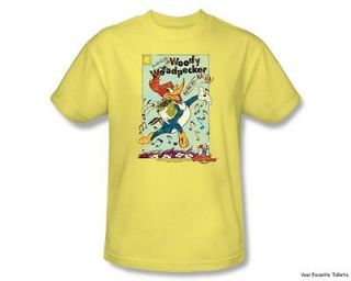 Woody Woodpecker Vintage Woody Officially Licensed Adult Shirt S 3XL