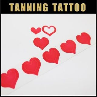 Health & Beauty > Tattoos & Body Art > Tanning Stickers