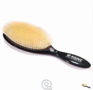 Kent Thinning Thin Hair Boar Bristle Brush Oval Head softer cut of 