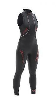   NWT 2012 Womens Z Force 2.0 WetZoot Size Medium Black Wetsuit ~ NEW