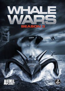 Whale Wars Season 3 DVD, 2010, 3 Disc Set