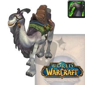 WHITE CAMEL TOMB OF THE FORGOTTEN Loot Card WOW World of Warcraft
