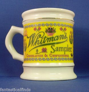 Whitmans Sampler from the Franklin Corner Store Porcelain Mug 