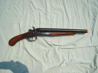 1881 stagecoach double barrel pistol shotgun wild west one day