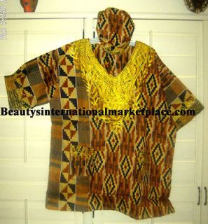 African Clothes/Hippie/Hippy/Smock/Unisex/Dashiki shirt/Men/Women 