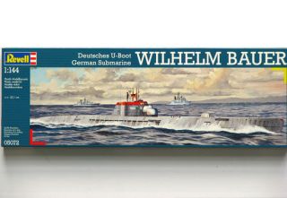 Revell 1:144 Scale German Submarine Wilhelm Bauer Model Kit.