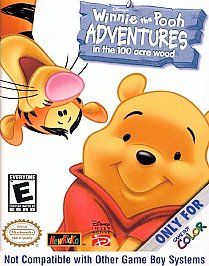 Winnie The Pooh Adventures in the 100 Acre Woods Nintendo Game Boy 