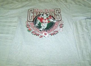 Wisconsin Badgers Vintage Rose Bowl Champion Shirt M 1994 Bucky 