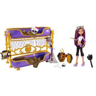   HIGH ROOM TO HOWL BUNK BED SET with DEAD TIRED CLAWDEEN WOLF DOLL