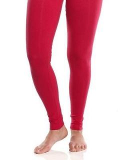 New Red FLEECE Leggings XL 1X 2X Womens Plus Winter Warm Stretch Long 