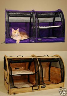 New Sturdishelter Full Mesh Door Cat Dog Furniture Condo Tree House 