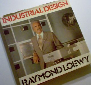 Industrial Design Raymond Loewy 1979 Hardcover Architecture/Auto/logo 