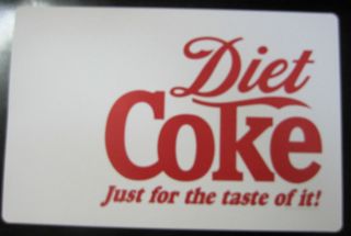 set of 4 diet coke reversible placemats nip free ship