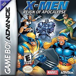 Men Reign of Apocalypse Nintendo Game Boy Advance, 2001
