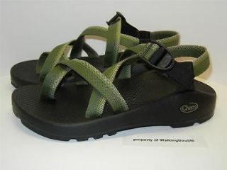 Chaco Mens Sz 9 US Z2 Unaweep Olive Green Sport Sandals NEW