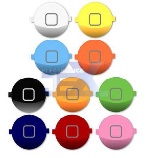   Quality Color Home button for Iphone 3G/3GS/4/4S 8GB/16GB/32GB/64GB