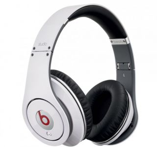 Beats by Dr Dre Studio Headband Headphones White 050644560378