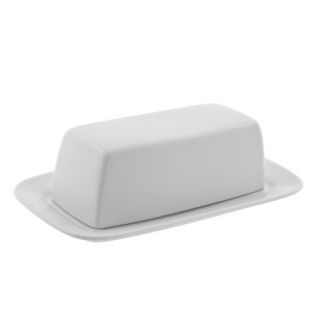 Ten Strawberry Street Classic White Covered Butter Dish RB0034