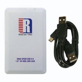 RunCore USB Enclosure For 1.8 SATA II LIF Solid State Drive (SSD) to 