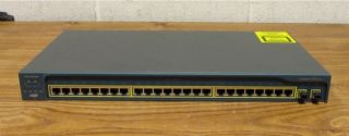 Cisco Catalyst 2950 24 Port Switch WS C2950C 24