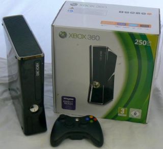 items included xbox 360 console 250 gb hdd 1 controller power supply 