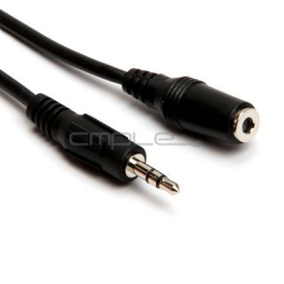 New Premium 6 FT 3.5mm Stereo Audio Cable M/F Extension Cord 6FT
