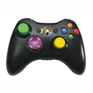 Xbox 360 Rapid Fire Modded Customized Black Controller 17 Mode New 