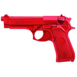 ASP Police Red Gun Training Beretta 9mm 40 Pistol Gun
