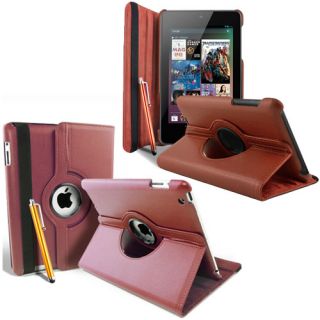 Leather 360 Degree Rotating Case Cover Stand Various Tablets with 