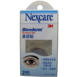 3M Nexcare Blenderm Double Eyelid Eye Beauty Tape 2 Rolls 1 2x5 Yards 