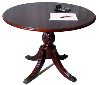42 Garnet Cherry Round Conference Table