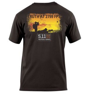 11 Tactical T Shirts 40088i Black Crew Neck 2799 FPS 100 Cotton 