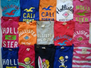 NWT Hollister by Abercrombie & Fitch Womens Graphic Tee T Shirt