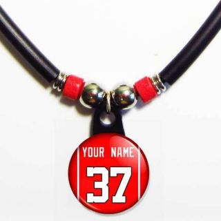   Nationals Personalized Jersey Necklace With Your Name and Number