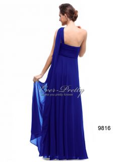 Line Padded One Shoulder Ruffles Long Dramatic Pageant Gowns 09816 