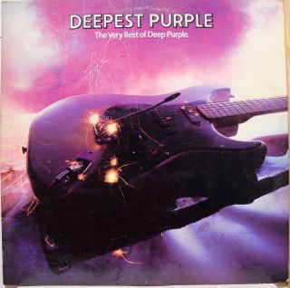 DEEP PURPLE deepest very best of LP VG+ PRK 3486 Vinyl 1980 Record