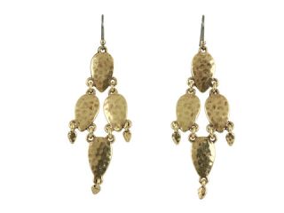   .00 NEW! Lucky Brand Paisley Hammered Chandelier Earrings $29.00 NEW
