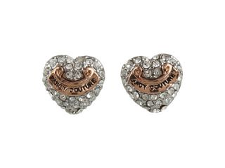 juicy couture pave heart stud earrings $ 48 00 juicy couture elegant 