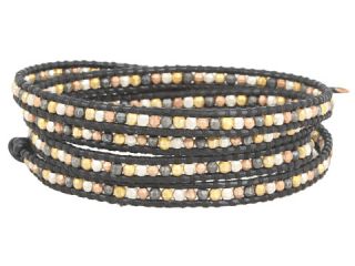 Chan Luu   Multi Silver, Gold, Rose Gold, Gunmetal Faceted Beads On 