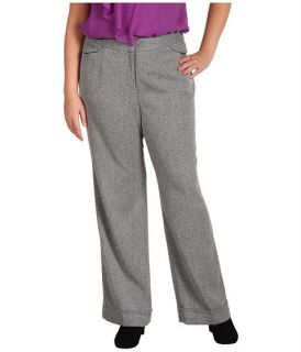 Anne Klein Plus Plus Size Tweed Wide Leg Pant $107.99 $119.00 SALE!