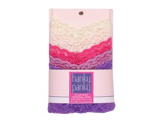 Hanky Panky Plus Size Signature Lace Original Rise Thong 5 Pack $67.99 