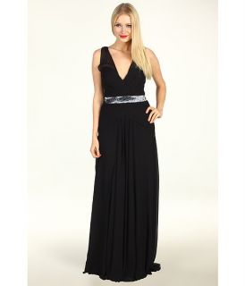 Nicole Miller Evening Gown With Sequin Inset Band $620.99 $1,035.00 