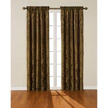 Eclipse Whitney Energy Saver Curtain Panel Choco Brown